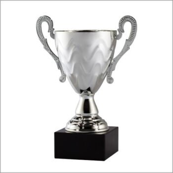 Silver Assembled Cup on Marble Base