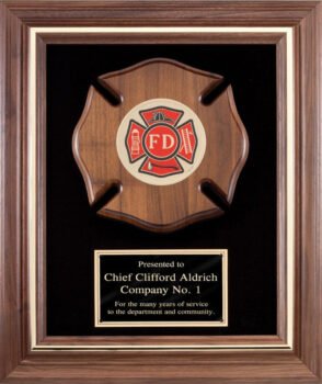 Genuine Walnut Frame with Fireman Casting