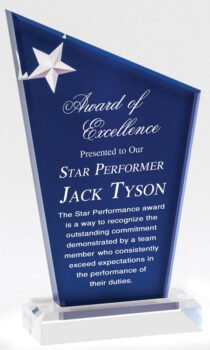 Peak Star Acrylic Blue On Accustik Base