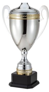 Full Metal Italian Cup with Wood Base