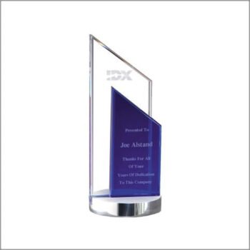 Crystal Blue Rectangle