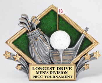 Resin Diamond Plate -Golf