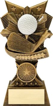 Resin Full Color Award - Golf