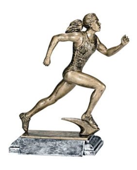 Resin Figure - Track Female