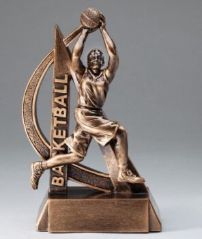 Ultra Action Resin Trophy -Basketball Female