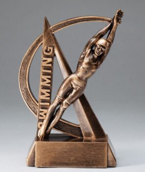 Ultra Action Resin Trophy -Swimming Female