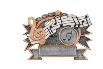 Resin Plate - Music