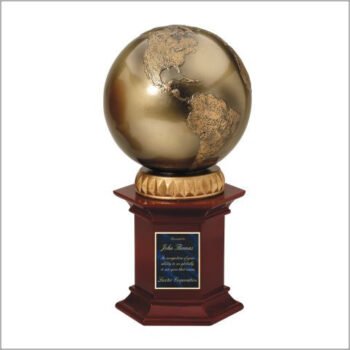 World Globe On Base