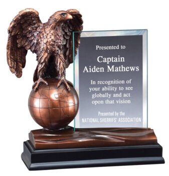 Eagle With Glass