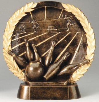 Resin Plate -Bowling