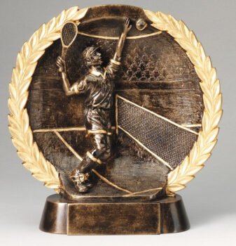 Resin Plate -Tennis Male