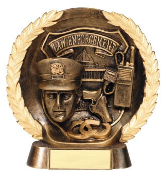 Resin Plate -Law Enforcement Police