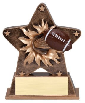 Star Burst Resin -Football