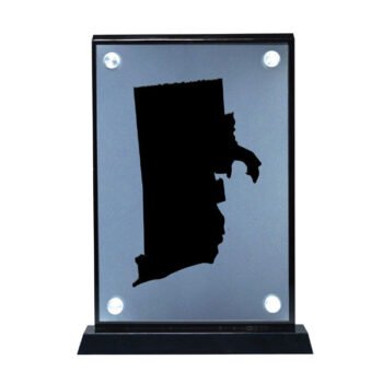 State Acrylic Award - Rhode Island